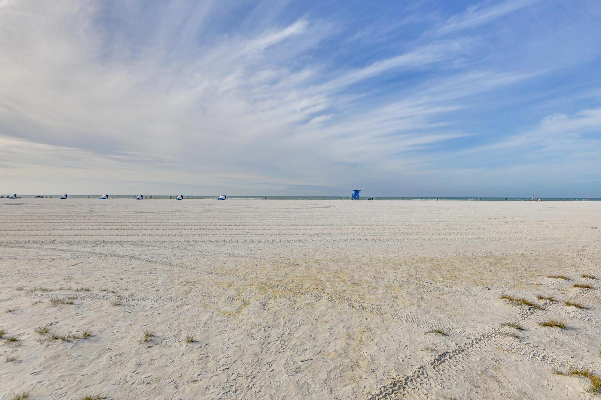 Beachfront Siesta Key Condo With Pool Access! Kültér fotó